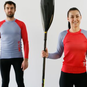 Combo Nelo Long Sleeve- Grey & Red (Limited Edition)