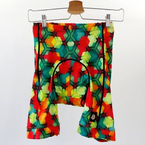 Funky Cycling Shorts CITRUS CUBES - S