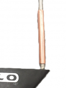 Rudder tube 6 to 6mm adapter