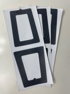 Trim Tank Carbon Stickers