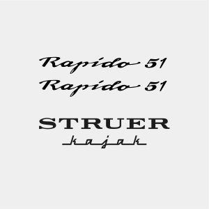 Sticker: Struer Rapido 51 Pack