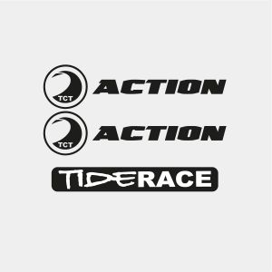 Sticker: Tiderace Action